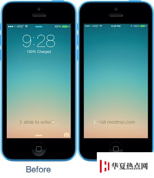 iOS7.1.2越狱插件推荐：自定义锁屏界面CustomizeLS