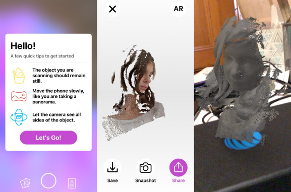 免费Capture应用程序将一些iPhone和iPad变成AR的3D扫描仪
