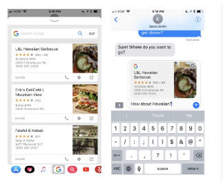 Google搜索结果现已在Apple的iMessage应用程序抽屉中提供