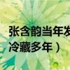 张含韵当年发生了什么事（为什么张含韵会被冷藏多年）