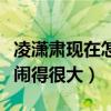 凌潇肃现在怎么样了（当初与姚晨之间的感情闹得很大）