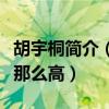 胡宇桐简介（他在明日之子中的人气为什么会那么高）