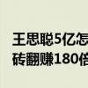 王思聪5亿怎么赚40亿（网友调侃五元手套搬砖翻赚180倍）