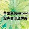 苹果耳机airpodspro有沙沙的声音（airpodspro一只耳机没声音怎么解决）