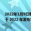 2022年1月9日整理发布：AMD 锐龙 7000 系列处理器定于 2022 年发布将采用 Zen 4 架构