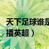 天下足球谁是英超第一人（为什么天下足球不播英超）