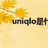 uniqlo是什么牌子（uniqlo牌子简述）