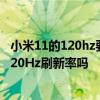 小米11的120hz要一直开启吗 小米12x可以同时开启DC和120Hz刷新率吗 