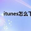 itunes怎么下载到电脑（itunes怎么下载）