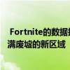  Fortnite的数据挖掘人员表示本季度晚些时候将出现一个充满废墟的新区域