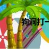 狗洞打一字是什么（狗洞打一字）