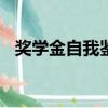 奖学金自我鉴定100字（奖学金自我鉴定）