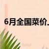 6月全国菜价上涨 视频（6月全国菜价上涨）