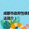 成都市政府性债务管理办法（关于成都市政府性债务管理办法简介）