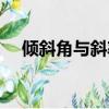 倾斜角与斜率教学视频（倾斜角与斜率）