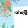 rohs是什么证书（rohs是什么）