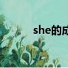 she的成员都是谁（she的成员）