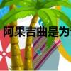 阿果吉曲是为谁写的（阿果吉曲的故事原型）