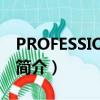 PROFESSIONAL（关于PROFESSIONAL的简介）