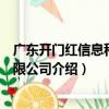 广东开门红信息科技有限公司（关于广东开门红信息科技有限公司介绍）