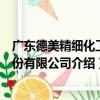 广东德美精细化工股份有限公司（关于广东德美精细化工股份有限公司介绍）