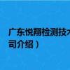 广东悦翔检测技术有限公司（关于广东悦翔检测技术有限公司介绍）