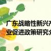 广东战略性新兴产业促进政策研究（关于广东战略性新兴产业促进政策研究介绍）