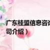 广东桂盟信息咨询有限公司（关于广东桂盟信息咨询有限公司介绍）