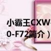 小霸王CXW-200-F72（关于小霸王CXW-200-F72简介）