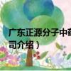 广东正源分子中药有限公司（关于广东正源分子中药有限公司介绍）