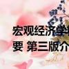 宏观经济学精要 第三版（关于宏观经济学精要 第三版介绍）