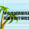 怀化市城镇居民基本医疗保险暂行办法（关于怀化市城镇居民基本医疗保险暂行办法介绍）