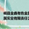 岷县金鑫有色金属实业有限责任公司（关于岷县金鑫有色金属实业有限责任公司简介）