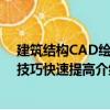 建筑结构CAD绘图技巧快速提高（关于建筑结构CAD绘图技巧快速提高介绍）