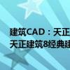 建筑CAD：天正建筑8经典建筑设计实例（关于建筑CAD：天正建筑8经典建筑设计实例介绍）