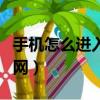 手机怎么进入苹果官网（手机如何进入苹果官网）