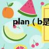 plan（b是什么梗 plan b是什么意思）