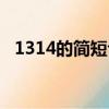 1314的简短句子（适合1314的句子范例）