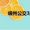 嵊州公交3路（关于嵊州公交3路简介）