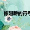 像翅膀的符号怎么打（翅膀的符号怎么打）