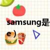 samsung是什么牌子（samsunggalaxynote）