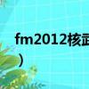 fm2012核武使用教程（fm2012核武怎么用）