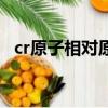 cr原子相对原子质量（cr的相对原子质量）