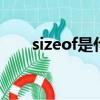 sizeof是什么意思（eof是什么意思）