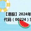 【港股】2024年07月29日上市公司名称（建生国际）股票代码（00224）实时行情