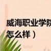 威海职业学院怎么样知乎贴吧（威海职业学院怎么样）