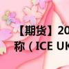 【期货】2024年08月02日代码（UKA）名称（ICE UKA）最新实时数据