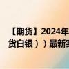 【期货】2024年08月03日代码（XAG）名称（伦敦银（现货白银））最新实时数据