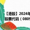 【港股】2024年08月05日上市公司名称（奥传思维控股）股票代码（08091）实时行情