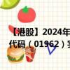 【港股】2024年08月07日上市公司名称（训修实业）股票代码（01962）实时行情